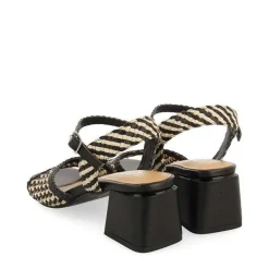 Gioseppo Sandalias Tacon<Sandalias De Tacon Con Empeine Trenzado Bicolor Para Mujer Ladock