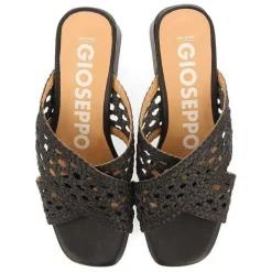 Gioseppo Sandalias Tacon<Sandalias De Tacon Negras Con Detalles Trenzados Para Mujer Clarcona