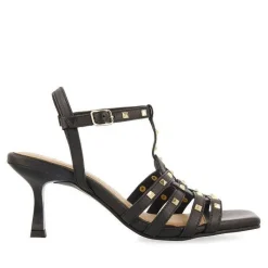 Gioseppo Sandalias Tacon<Sandalias De Tacon Negras Con Adornos Tipo Cangrejo Para Mujer Krizevci
