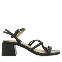 Gioseppo Sandalias Tacon<Sandalias De Tacon Negro Con Tiras Trenzadas Para Mujer Pustec