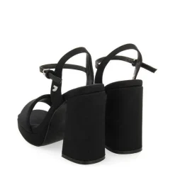 Gioseppo Sandalias Tacon<Sandalias De Tacon Negro Con Tira Acolchada Para Mujer Denton