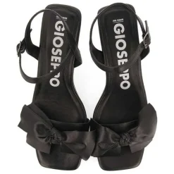 Gioseppo Sandalias Tacon<Sandalias De Tacon Negro Con Detalle Lazo Para Mujer Patti