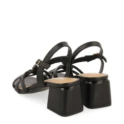 Gioseppo Sandalias Tacon<Sandalias De Tacon Negro Con Tiras Trenzadas Para Mujer Bulqize