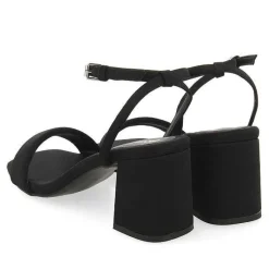 Gioseppo Sandalias Tacon<Sandalias De Tacon Negro Y Tira Acolchada Para Mujer Giarre