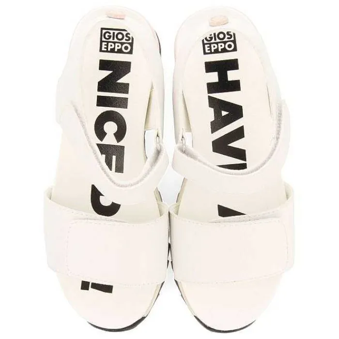 Gioseppo Niñas |Sandalias<Sandalias Deportivas Blancas Detalle Rosa Nina Y Nino Looe
