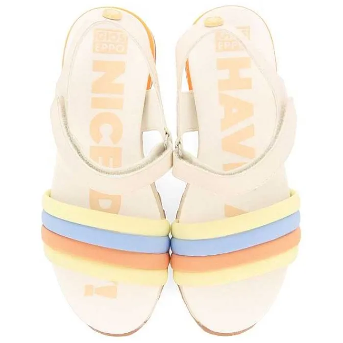 Gioseppo Niñas |Sandalias<Sandalias Deportivas Blancas Con Detalles Multicolor Para Nina Y Nino Clapiers
