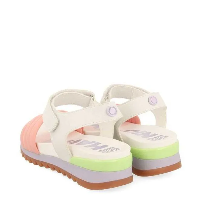 Gioseppo Niñas |Sandalias<Sandalias Deportivas Blancas Con Detalles Multicolor Para Nina Y Nino Clapiers