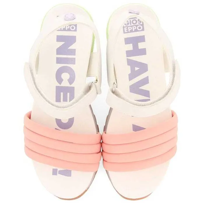 Gioseppo Niñas |Sandalias<Sandalias Deportivas Blancas Con Detalles Multicolor Para Nina Y Nino Clapiers