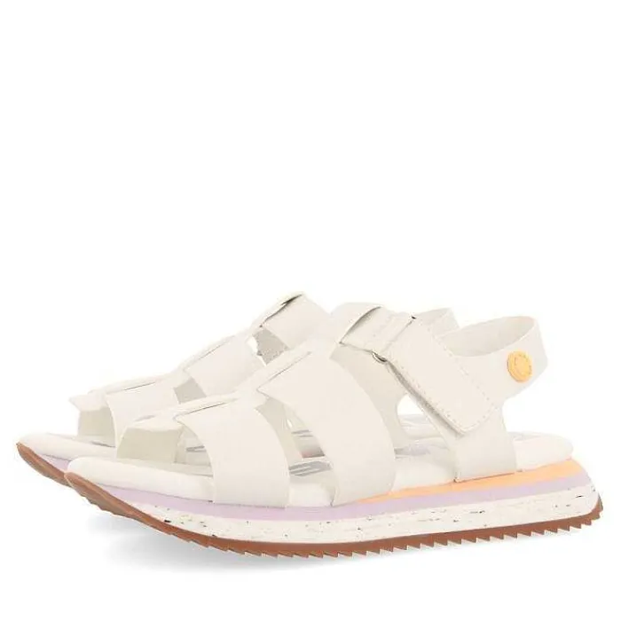 Gioseppo Niñas |Sandalias<Sandalias Deportivas Blancas Inspirada En Cangrejera Para Nina Y Nino Kiberen