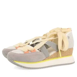 Gioseppo Sandalias Deportivas<Sandalias Deportivas Blancas Con Cuña Para Mujer Samobor