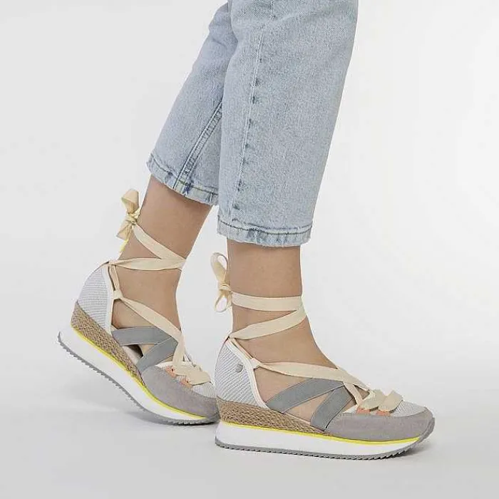 Gioseppo Sandalias Deportivas<Sandalias Deportivas Blancas Con Cuña Para Mujer Samobor