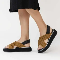 Gioseppo Sandalias Deportivas<Sandalias Deportivas Color Piel Con Plataforma Para Mujer Bryher