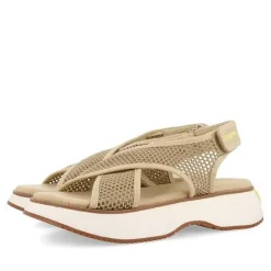 Gioseppo Sandalias Deportivas<Sandalias Deportivas Con Malla Beige Para Mujer Valdina