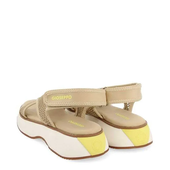 Gioseppo Sandalias Deportivas<Sandalias Deportivas Con Malla Beige Para Mujer Valdina