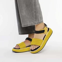 Gioseppo Sandalias Deportivas<Sandalias Deportivas Con Plataforma Mostaza Mujer Cheval