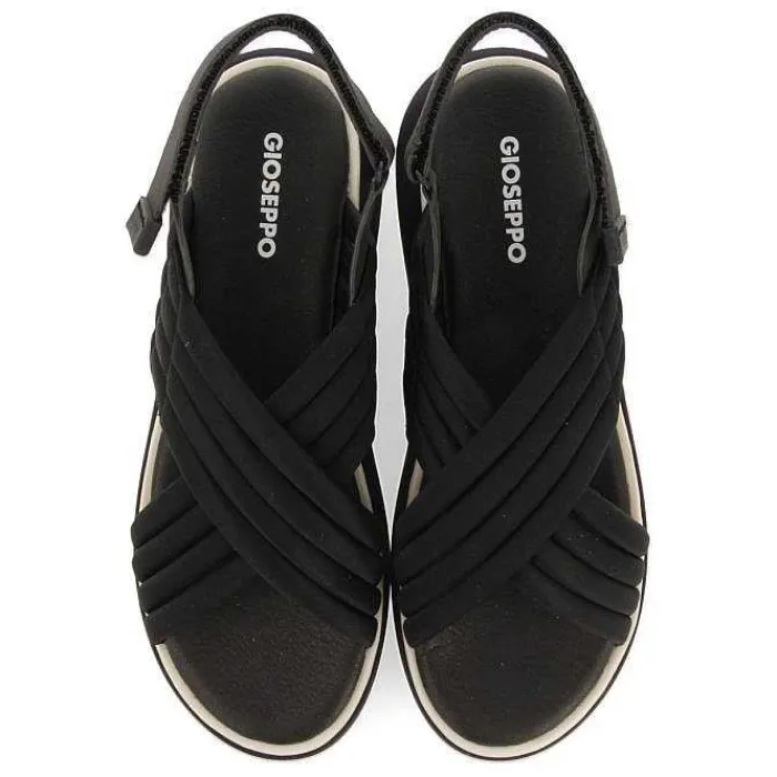 Gioseppo Sandalias Deportivas<Sandalias Deportivas Con Plataforma Negras Para Mujer Bryher