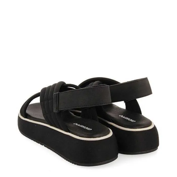 Gioseppo Sandalias Deportivas<Sandalias Deportivas Con Plataforma Negras Para Mujer Bryher