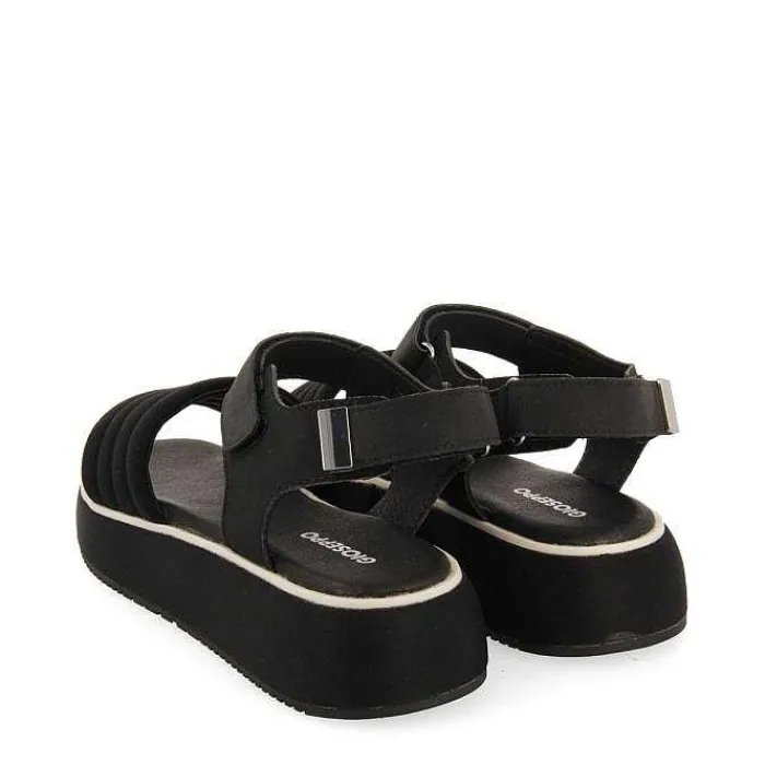 Gioseppo Sandalias Deportivas<Sandalias Deportivas Con Plataforma Negras Para Mujer Cheval