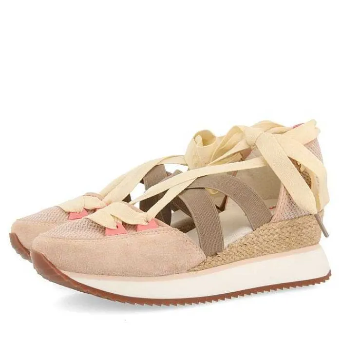 Gioseppo Sandalias Deportivas<Sandalias Deportivas Con Cuña Nude Para Mujer Samobor