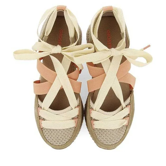 Gioseppo Sandalias Deportivas<Sandalias Deportivas Con Cuña Beige Para Mujer Totnes