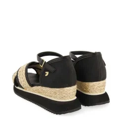 Gioseppo Sandalias Deportivas<Sandalias Deportivas Con Cuña Negras Para Mujer Rinsey