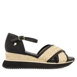 Gioseppo Sandalias Deportivas<Sandalias Deportivas Con Cuña Negras Para Mujer Rinsey