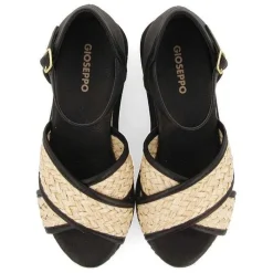 Gioseppo Sandalias Deportivas<Sandalias Deportivas Con Cuña Negras Para Mujer Rinsey