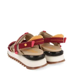 Gioseppo Sandalias Deportivas<Sandalias Deportivas De Mujer Blaru Beige Y Burdeos