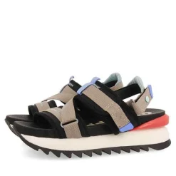 Gioseppo Sandalias Deportivas<Sandalias Deportivas De Mujer Blaru En Negro Y Gris