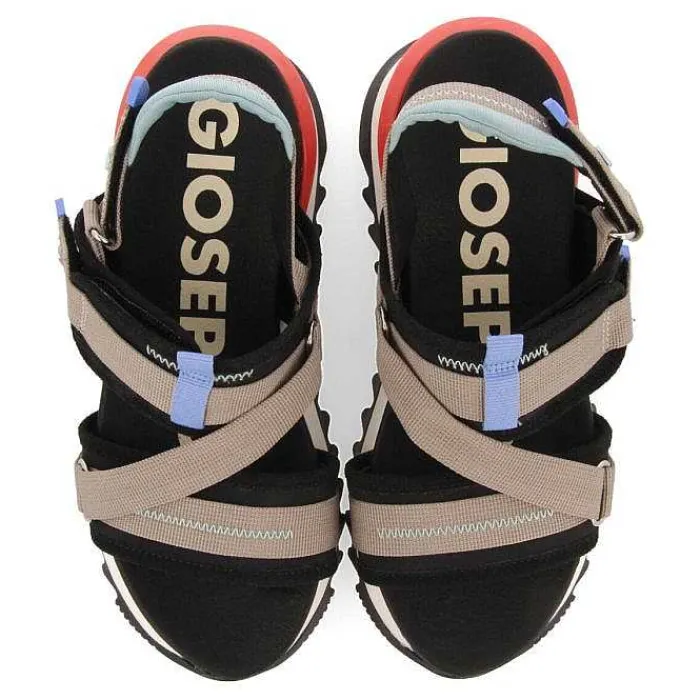 Gioseppo Sandalias Deportivas<Sandalias Deportivas De Mujer Blaru En Negro Y Gris