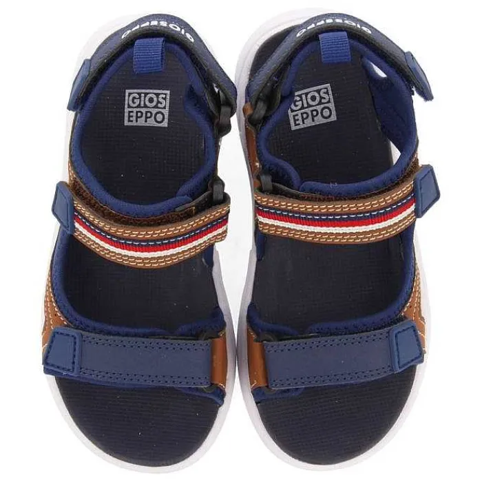 Gioseppo Niños |Chancletas<Sandalias Deportivas Marrones Con Decoraciones De Color Para Nino Y Nina Antillo