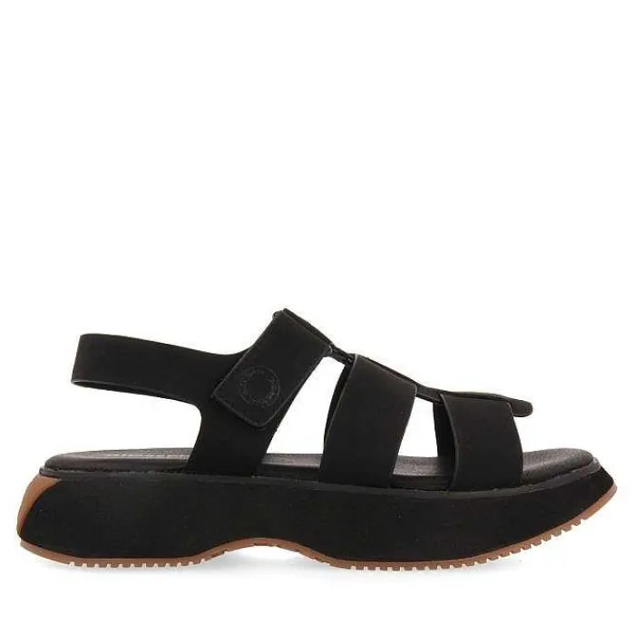 Gioseppo Sandalias Deportivas<Sandalias Deportivas Negras Tipo Cangrejo Para Mujer Gweek