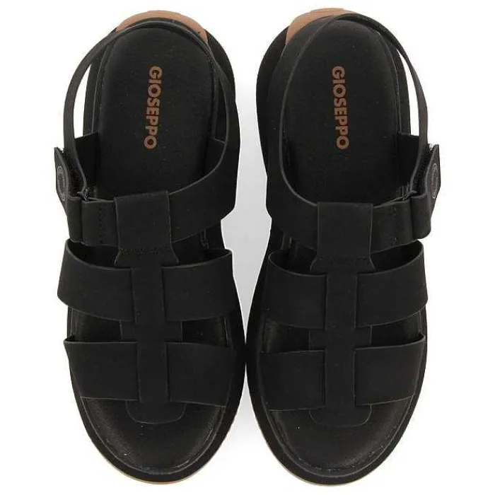 Gioseppo Sandalias Deportivas<Sandalias Deportivas Negras Tipo Cangrejo Para Mujer Gweek
