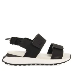 Gioseppo Sandalias Deportivas<Sandalias Deportivas Negras Detalle Fruncido Elastico En Espalda Para Mujer Fratar