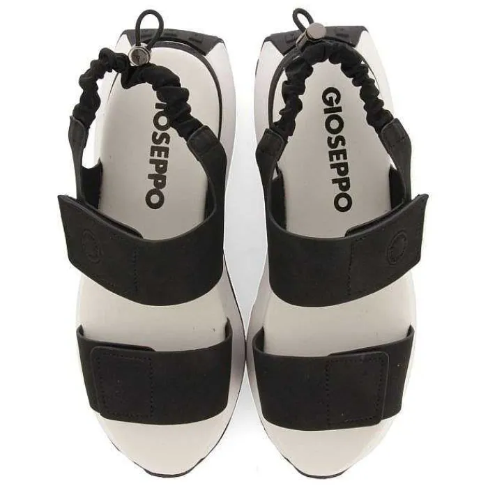 Gioseppo Sandalias Deportivas<Sandalias Deportivas Negras Detalle Fruncido Elastico En Espalda Para Mujer Fratar