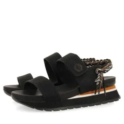 Gioseppo Sandalias Deportivas<Sandalias Deportivas Negras Con Detalle Trasero Multicolor Para Mujer Austell