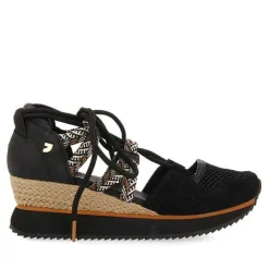 Gioseppo Sandalias Deportivas<Sandalias Deportivas Negras Tipo Alpargata Con Cuña Para Mujer Iona