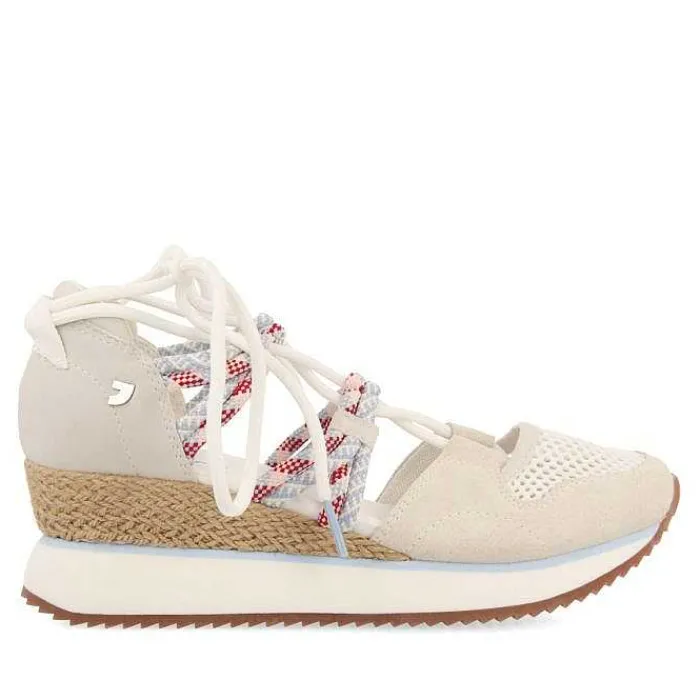 Gioseppo Sandalias Deportivas<Sandalias Deportivas Off-White Estilo Alpargata Con Cuña Para Mujer Iona