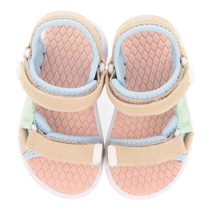 Gioseppo Bebe |Sandalias Bebe Nina<Sandalias Deportivas Rochedo Bebes Turquesa Con Lazos Multicolor
