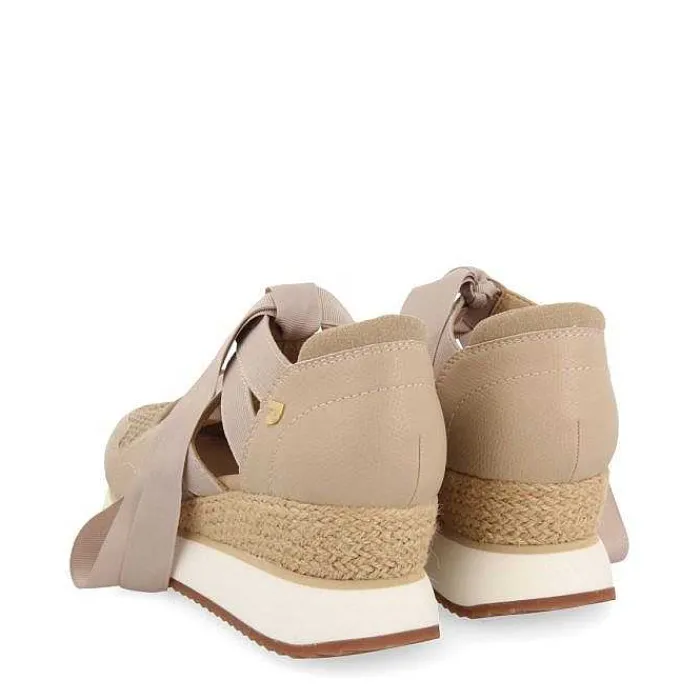 Gioseppo Sandalias Deportivas<Sandalias Deportivas Tipo Alpargata Con Tiras Beige Muir