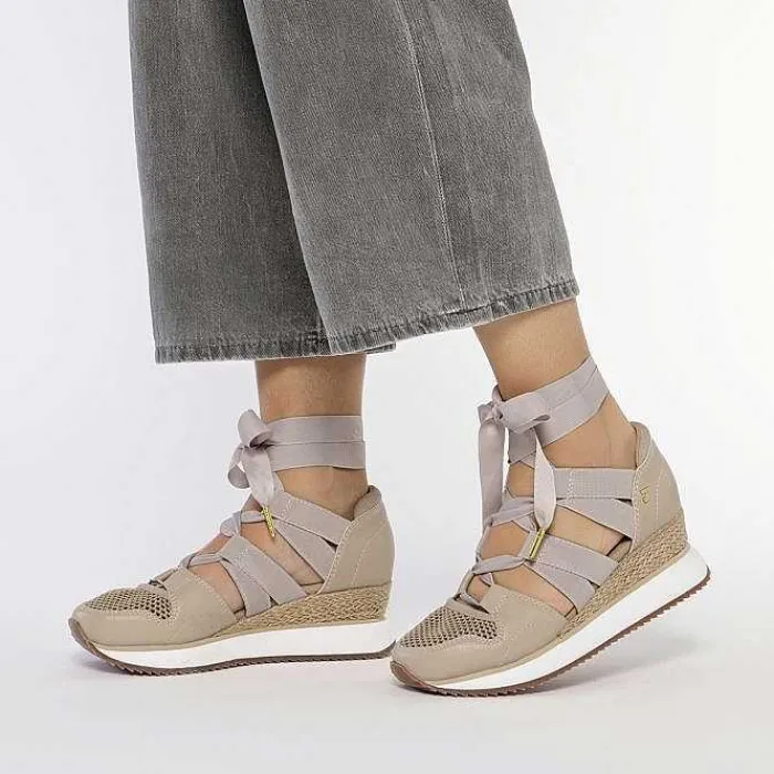 Gioseppo Sandalias Deportivas<Sandalias Deportivas Tipo Alpargata Con Tiras Beige Muir