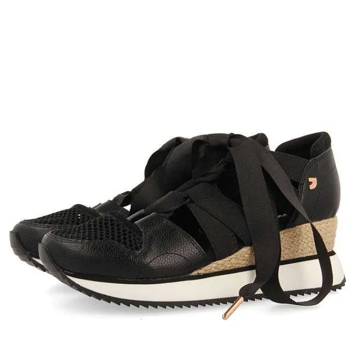 Gioseppo Sandalias Deportivas<Sandalias Deportivas Tipo Alpargata Con Tiras Negras Para Mujer Muir