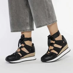 Gioseppo Sandalias Deportivas<Sandalias Deportivas Tipo Alpargata Con Tiras Negras Para Mujer Muir