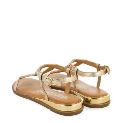 Gioseppo Sandalias Planas<Sandalias Dorada Con Piedras Multicolor Para Mujer Mulion