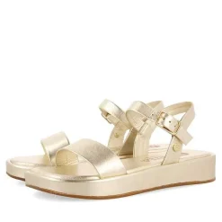 Gioseppo Niñas |Sandalias<Sandalias Doradas De Piel Y Piso Con Volumen Para Nina Y Nino Sheze