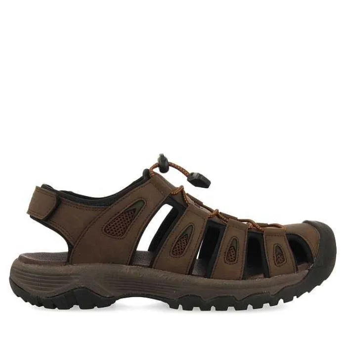Gioseppo Chancletas<Sandalias Estilo Cangrejo Marron Para Hombre Pontianac