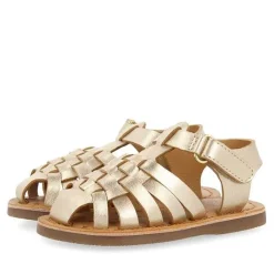 Gioseppo Bebe |Sandalias Bebe Nina<Sandalias Estilo Cangrejo De Piel Dorada Para Bebe Harrah