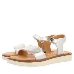 Gioseppo Niñas |Sandalias<Sandalias Estilo Griego Piel Plata Para Nina Y Nino Malfa