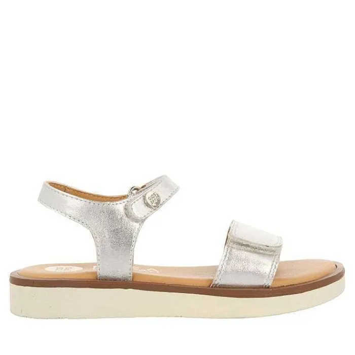 Gioseppo Niñas |Sandalias<Sandalias Estilo Griego Piel Plata Para Nina Y Nino Malfa