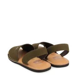 Gioseppo Chancletas<Sandalias Estilo Menorquinas De Piel Khaki Para Hombre Penryn